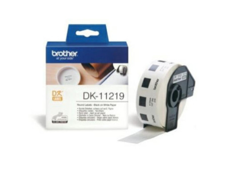 RLX 1200 ETIQ RONDES PP 12MM DK11219