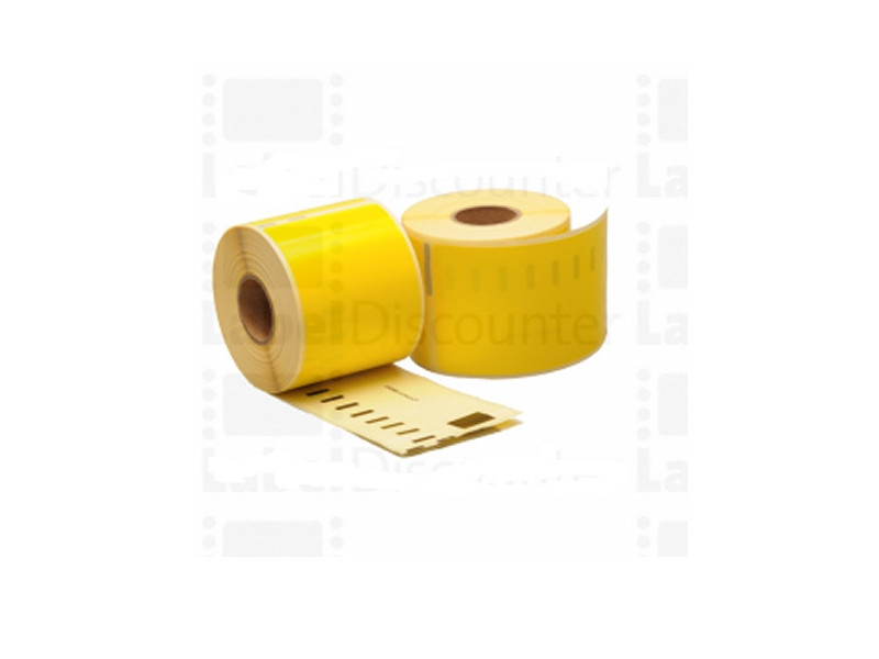 Compatible DYMO S0722430 - 99014 - étiquettes d'expédition 54x101 - jaune - 220 etiquettes