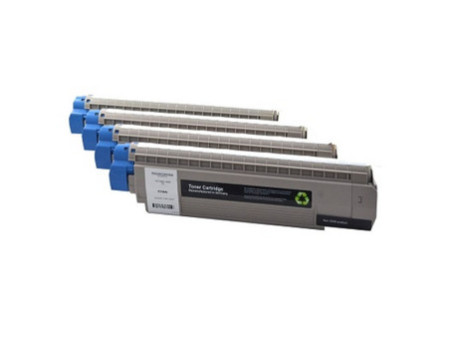 Lot de 4 toners compatibles OKI ES 8460 - BK/C/M/Y