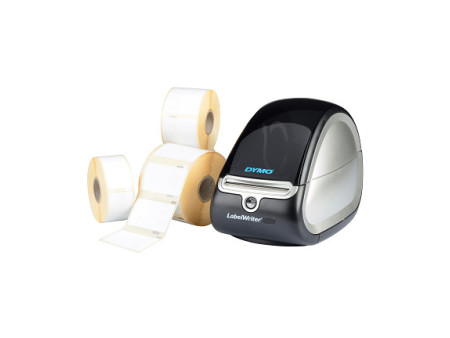 Compatible Label & Ribbon NCDW99017 White pour DYMO - S0722460
