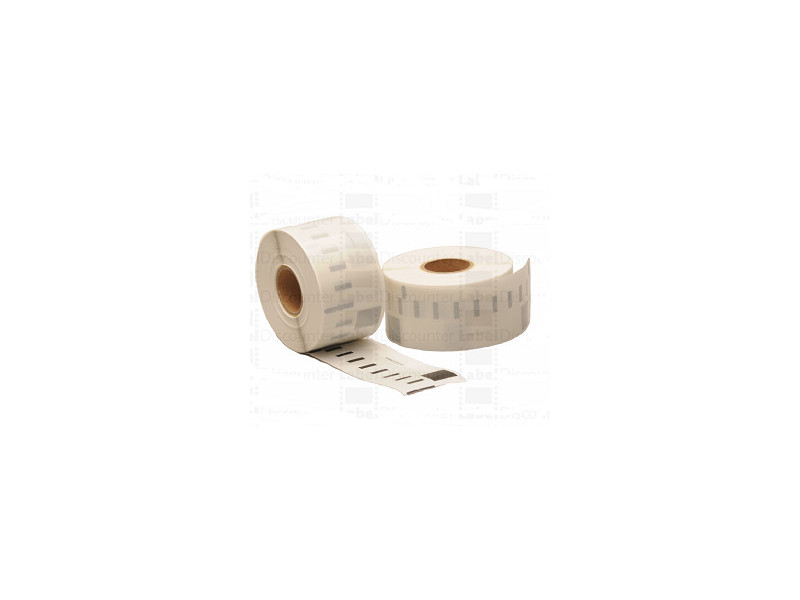 Etiquettes compatible Dymo 99013T S0722410 - Transparente - 89 mm x 36 mm
