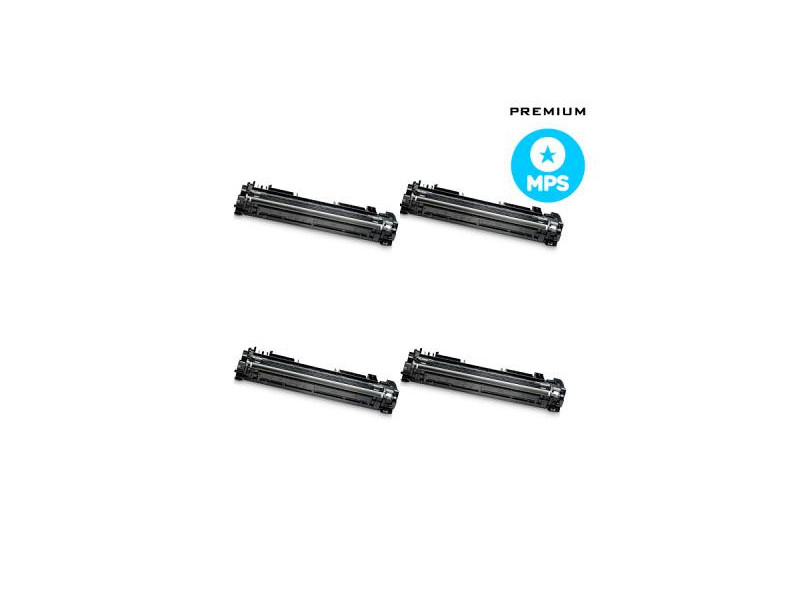 Toner compatible MPS HP W2012A 659A - Jaune - 13.000 pages