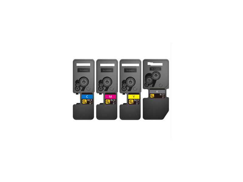 Compatible Toner Color Set KYOTK5480C Ciano pour Kyocera - 1T0C22CNL0