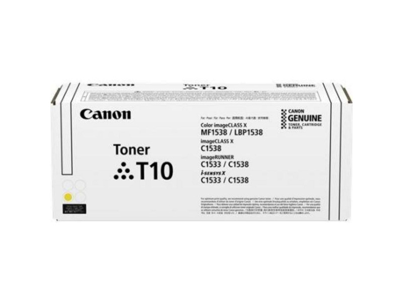 Toner Laser Jaune CANON T10 4563C001