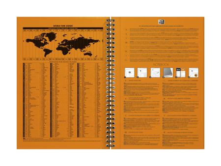 Oxford International Cahier 'NOTEBOOK', B5, ligné