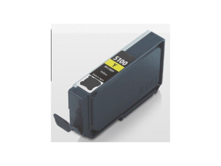 Cartouche compatible Canon PFI5100Y 6955C001 - Jaune - 14.4ml