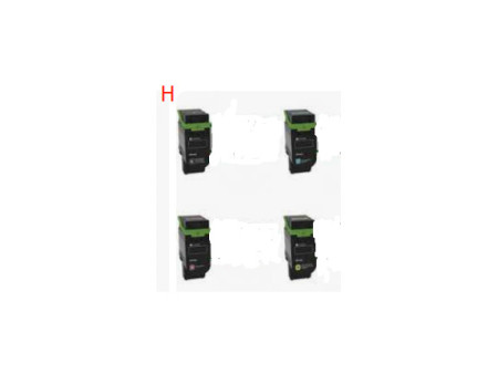 Toner compatible Lexmark 75M2HC0 - Cyan - 8.800 pages