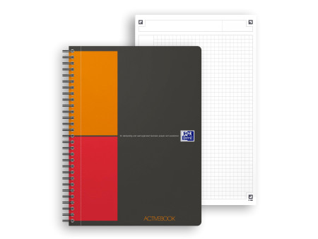 Oxford International Cahier 'ACTIVEBOOK', B5, quadrillé