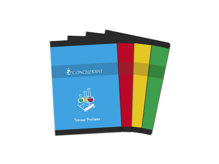 CONQUERANT SEPT Cahier de travaux pratiques, 210 x 297 mm