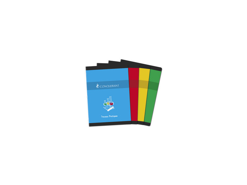 CONQUERANT SEPT Cahier de travaux pratiques, 210 x 297 mm