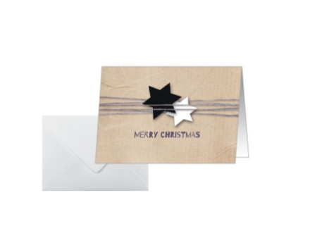 sigel Carte de Noël 'Christmas Wrapping', A6, 220 g/m2