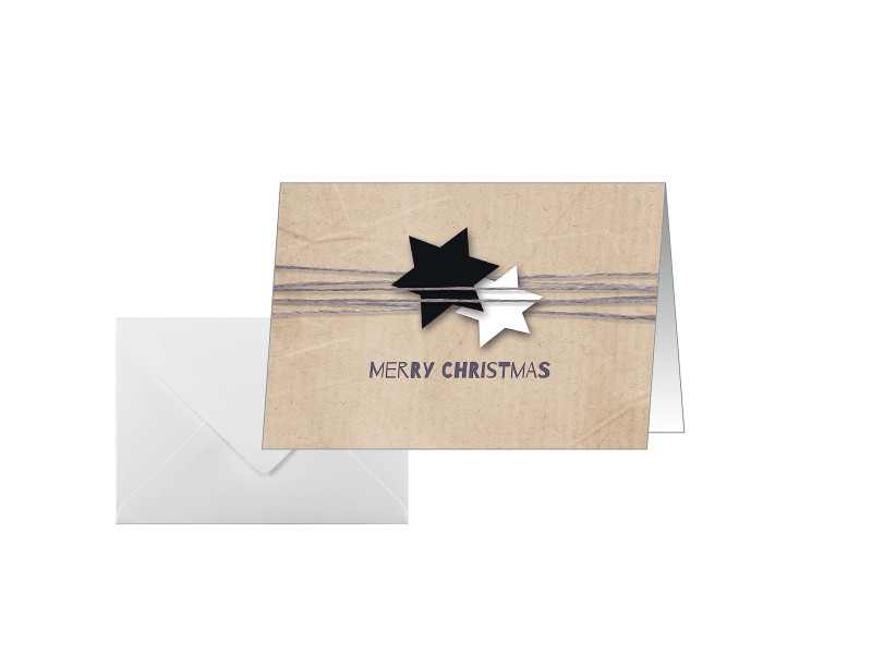 sigel Carte de Noël 'Christmas Wrapping', A6, 220 g/m2