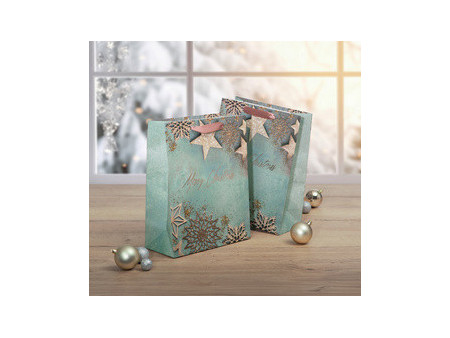 sigel Sac cadeau de Noël 'Glamorous Christmas', grand