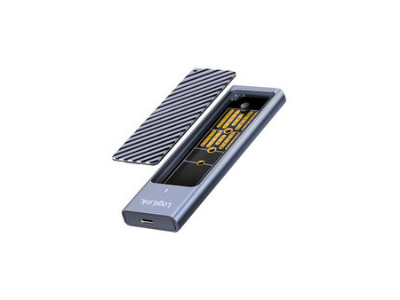 LogiLink Boîtier USB 3.2 Gen 2x2 pour M2 NVMe & SATA SSD