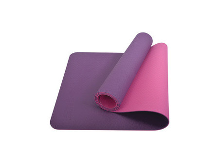 SCHILDKRÖT Tapis de yoga BICOLOR, 4 mm, violet / rose