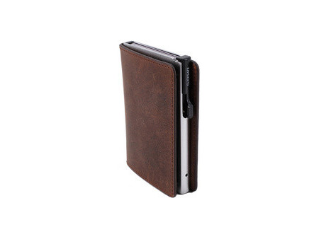 CLICKSAFE Porte-monnaie SLIM avec porte-cartes, noir