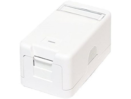 LogiLink Boîtier en saillie pour module keystone, 1 port,