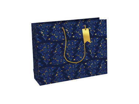 Clairefontaine Sac cadeau de Noël 'Azurite', large