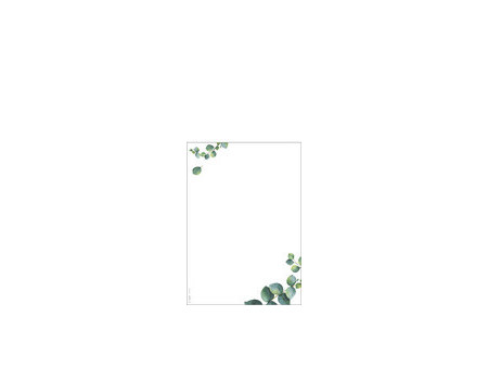 sigel Papier design 'Eucalyptus', A4, 90 mm g/m2