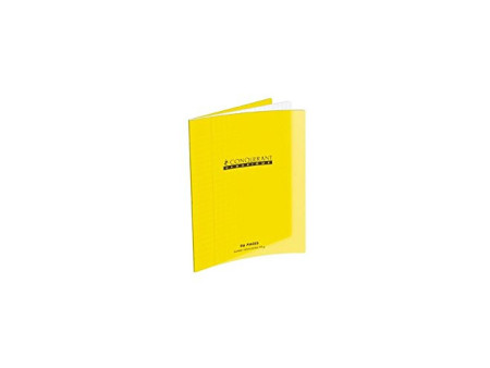 CONQUERANT CLASSIQUE Cahier 170 x 220 mm, Seyès, jaune