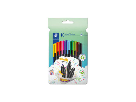STAEDTLER Fineliner triplus, étui carton de 10