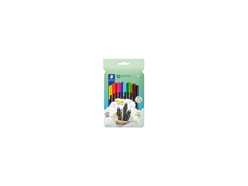 STAEDTLER Fineliner triplus, étui carton de 10