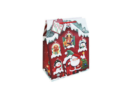 Clairefontaine Sac cadeau de Noël 'Maison de Noël'