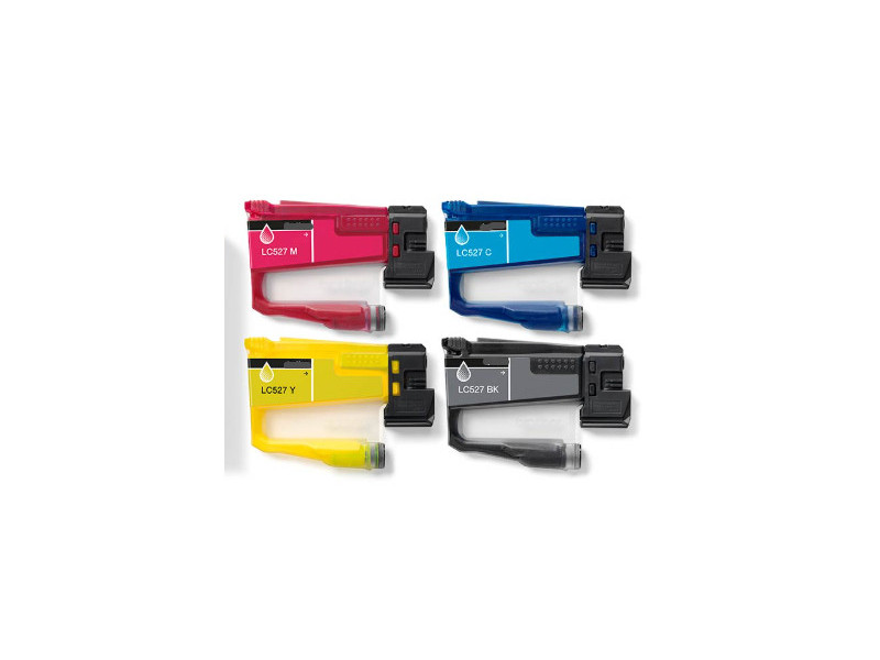 Cartouche compatible Brother LC527Y - Jaune - 900 pages