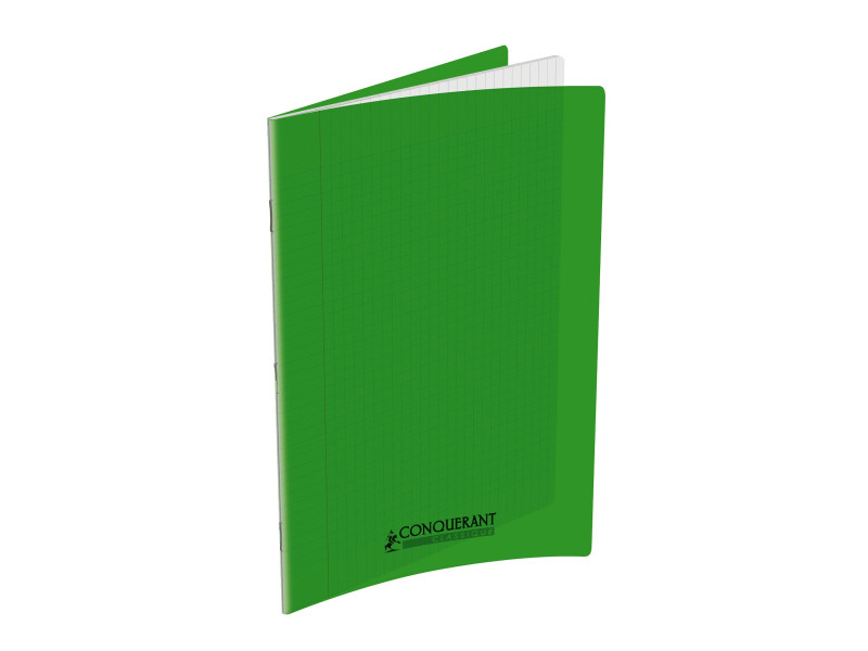 CONQUERANT CLASSIQUE Cahier 240 x 320 mm, Seyès, vert
