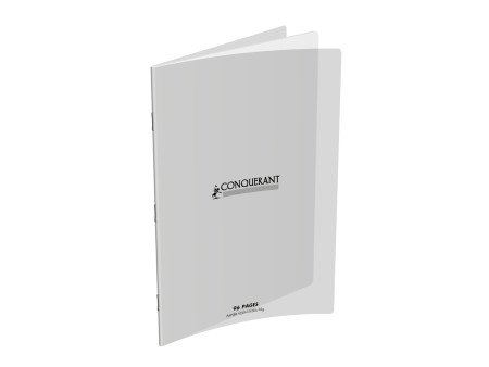 CONQUERANT CLASSIQUE Cahier 240 x 320 mm, uni, incolore
