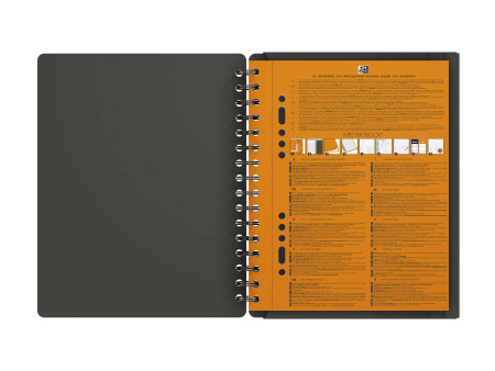 Oxford International Cahier 'MEETINGBOOK', quadrillé, A5+