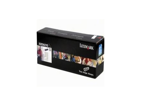Toner Lexmark X203A21G - noir (2.500 pages )