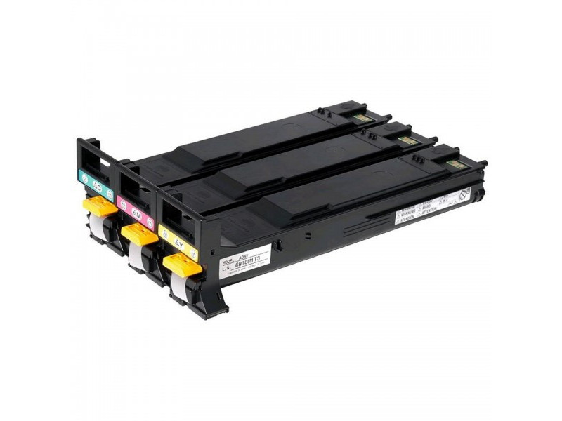 Kit 3 Toners KONICA MINOLTA (C,M,J) - A06VJ53