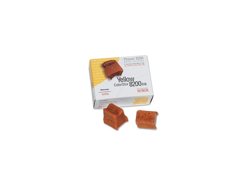 XEROX CARTOUCHE ENCRE SOLIDE JAUNE 2 COLORSTIK 1.400 PAGES PK2 PHASER/8200