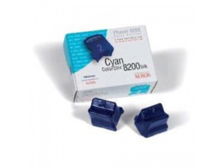 XEROX CARTOUCHE ENCRE SOLIDE CYAN 2 COLORSTICK CIAN 1.400 PAGES PK2 PHASER/8200