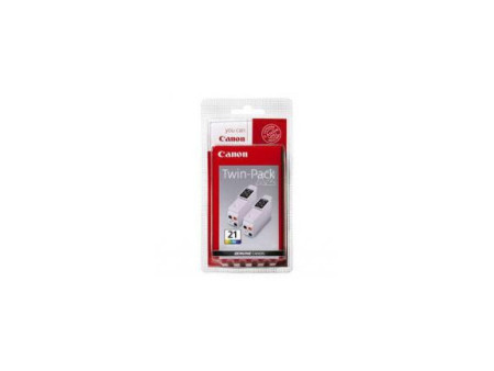 Twin Pack Canon BCI-21 Couleur (2 cartouches)