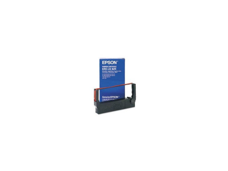 RUBAN EPSON  ERC-23 NOIR/ROUGE