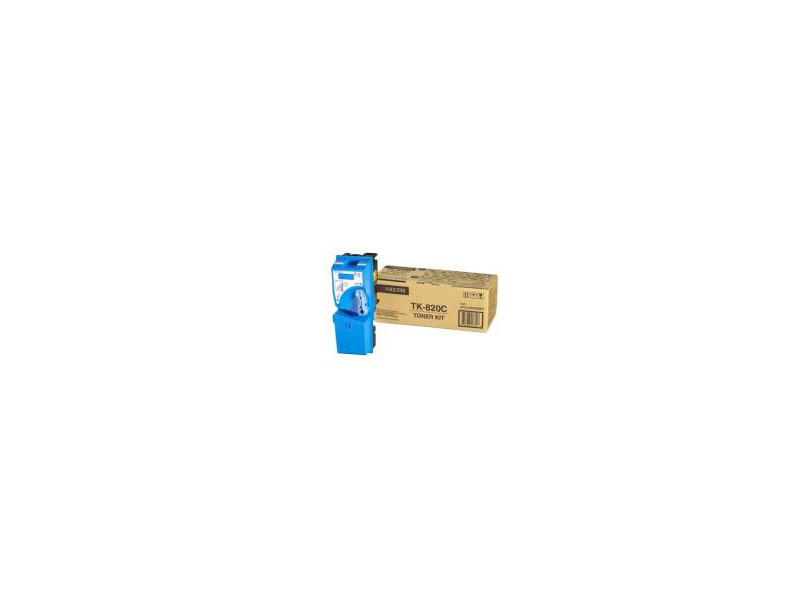 Toner laser kyocera-mita tk820c - cyan (7.000 pages)