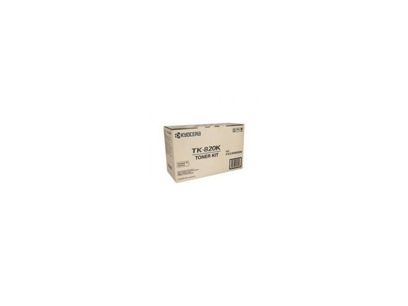 Toner laser tk820k kyocera-mita - noir (15.000 pages)