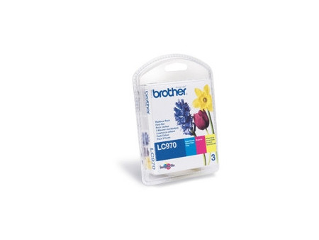 Multipack Brother LC970 (Pack de 3 couleurs)