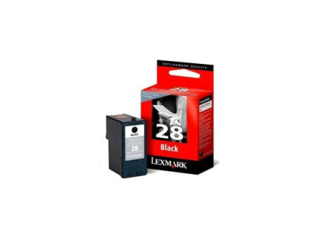 Cartouche jet d'encre lexmark nº28a - noir (175 pages)