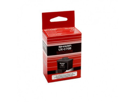 SHARP CARTOUCHE JET D'ENCRE C70BK UX-B/7000 CC/800