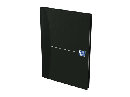 Oxford Carnet de notes 'Smart Black', relié, A5, ligné