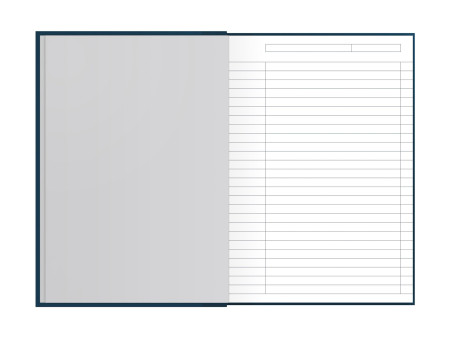 Oxford Carnet de notes 'Smart Black', relié, A5, ligné
