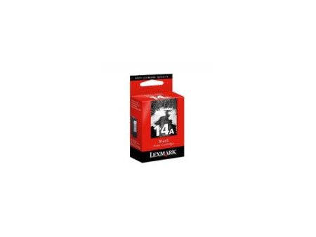 Cartouche jet d'encre lexmark n°14A - noir (175 pages)
