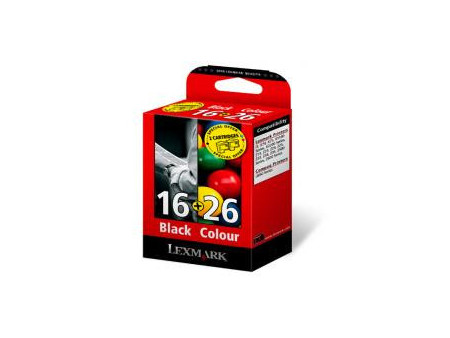 LEXMARK CARTOUCHE JET D'ENCRE RAINBOW PACK 16+26