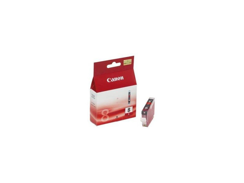 CANON RECHARGE JET D'ENCRE COULEUR ROUGE CLI-8R PIXMA/PRO 9000