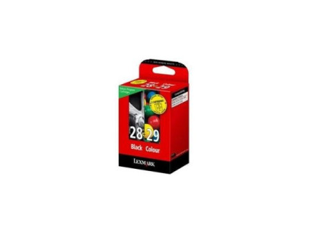 LEXMARK CARTOUCHE JET D'ENCRE NOIR 28 + 29