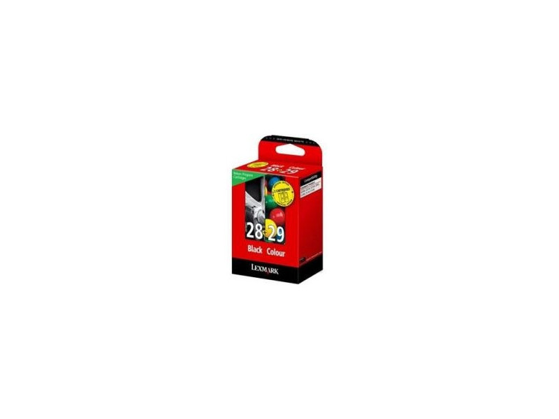 LEXMARK CARTOUCHE JET D'ENCRE NOIR 28 + 29
