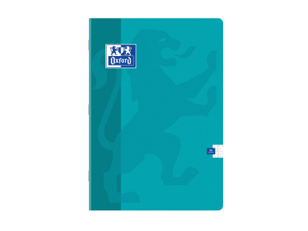Oxford Cahier piqûre, A4, Seyès, 96 pages, lot de 5
